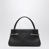 Givenchy Medium Pinch Grain Leather Shoulder Bag Black