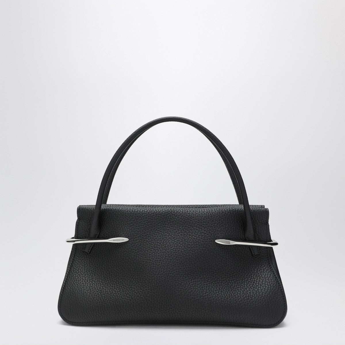 Givenchy Medium Pinch Grain Leather Shoulder Bag Black