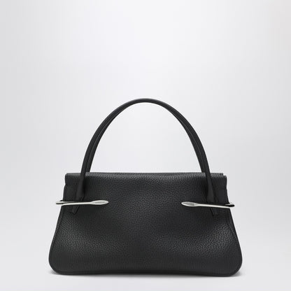 Givenchy Medium Pinch Grain Leather Shoulder Bag Black