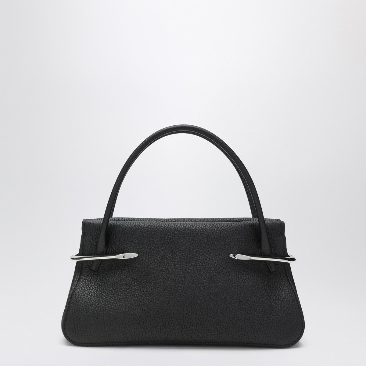 Givenchy Medium Pinch Grain Leather Shoulder Bag Black