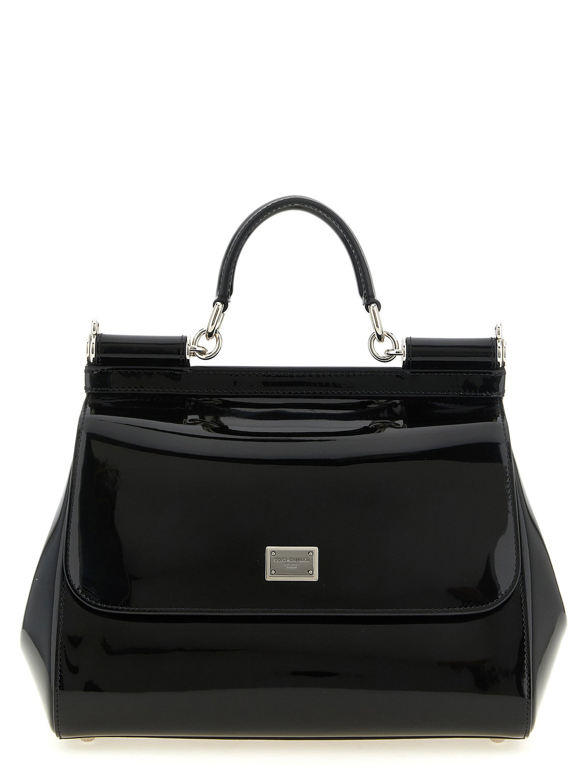 Dolce &amp; Gabbana Sicily Large Handbag Black  