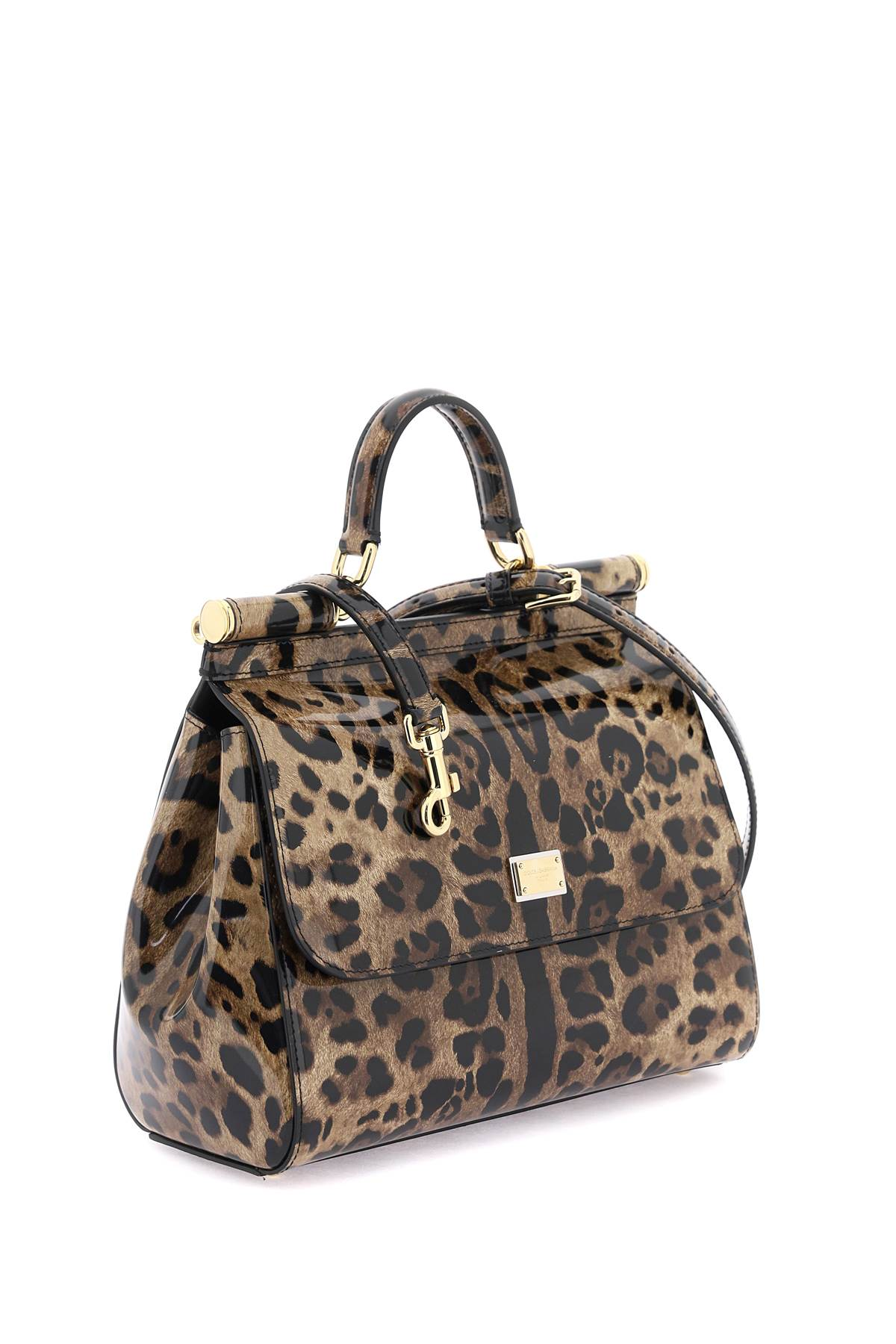 Sicily Leopard-print handbag