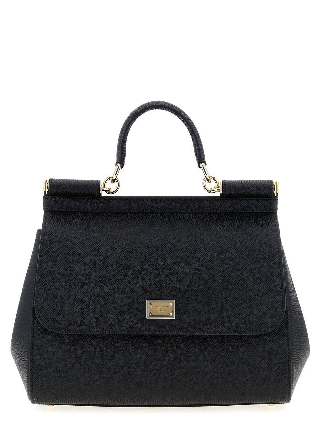 Dolce & Gabbana Sicily Large Handbag Black