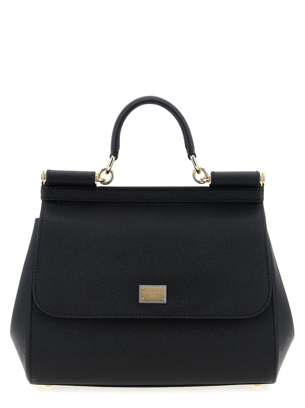 Dolce &amp; Gabbana Sicily Large Handbag Black