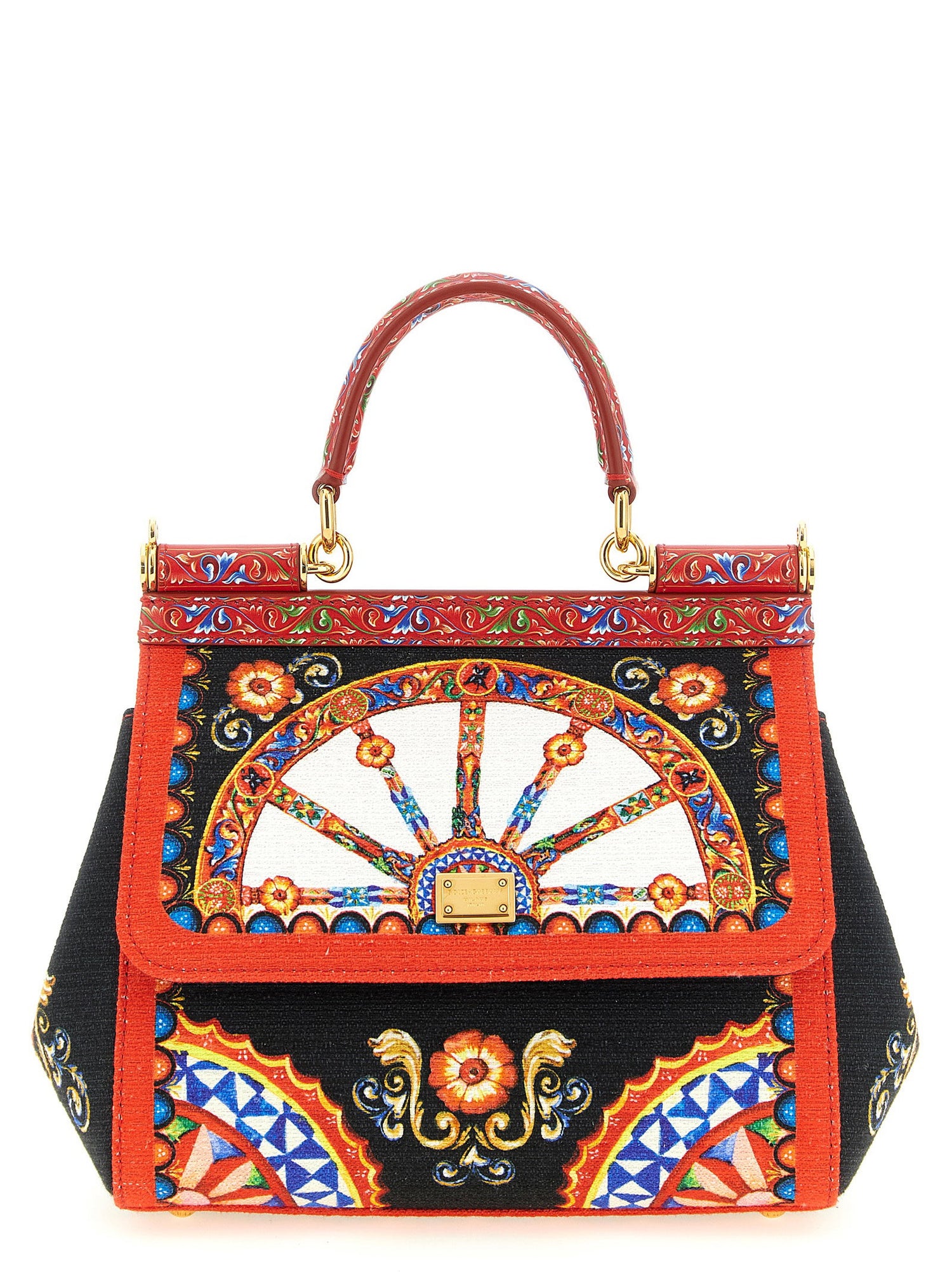 Dolce &amp; Gabbana Sicily Small Handbag Multicolor