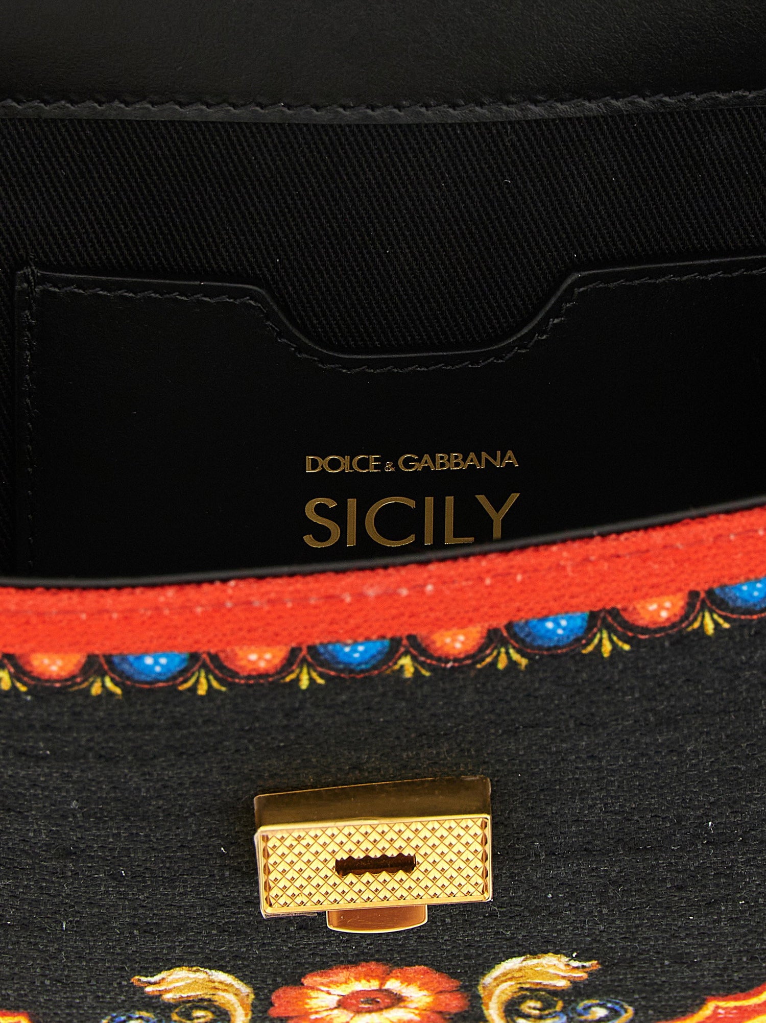Dolce &amp; Gabbana Sicily Small Handbag Multicolor