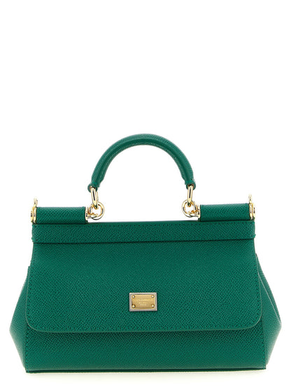 Dolce &amp; Gabbana Sicily Mini Handbag Green