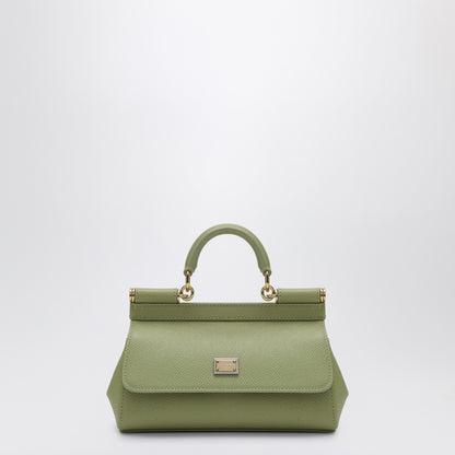 Dolce &amp; Gabbana Sicily Small Top Handle Bag Green