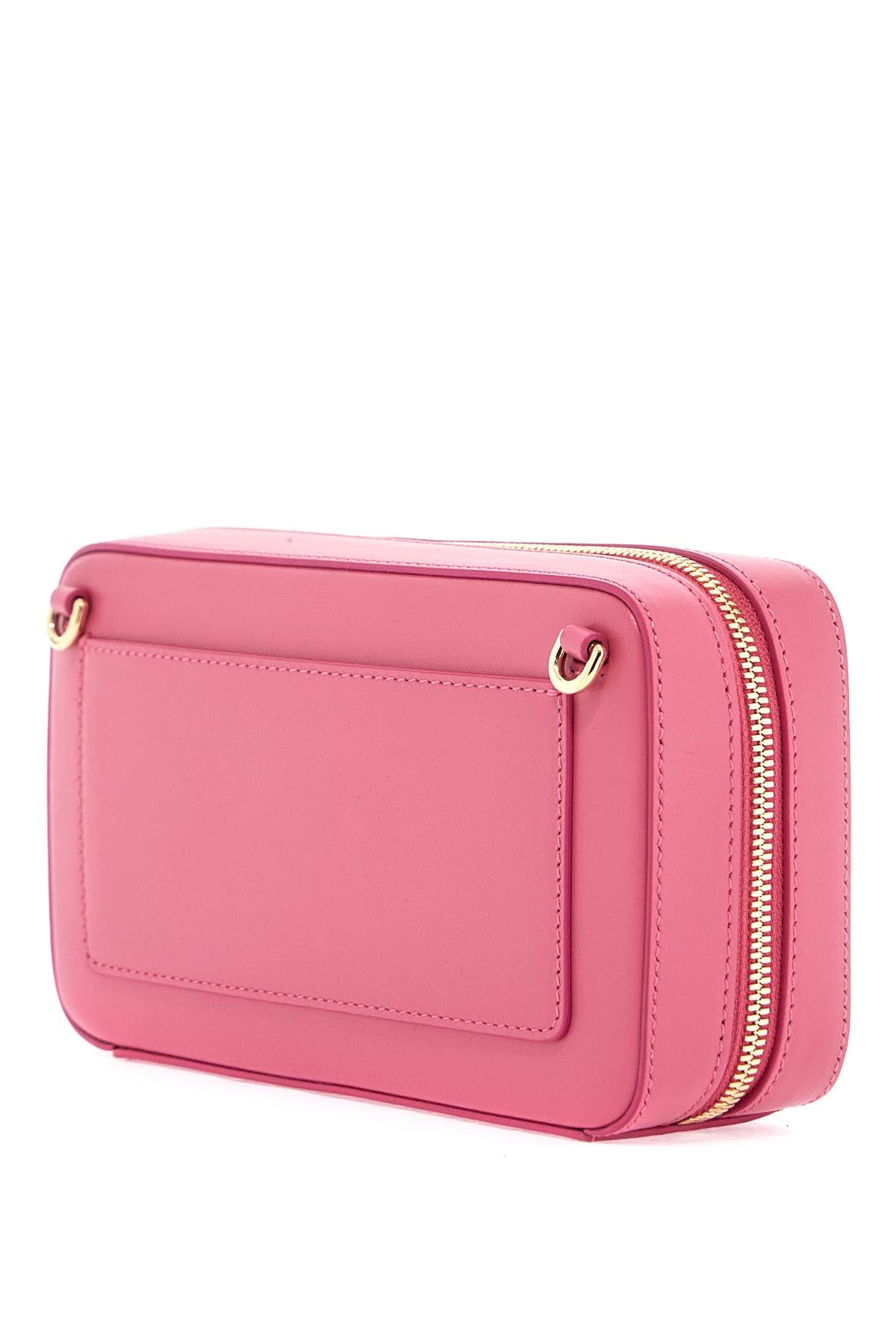 Dolce &amp; Gabbana Pink calfskin shoulder bag with adjustable strap