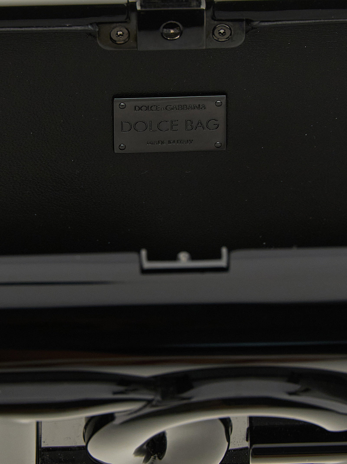 Dolce &amp; Gabbana Dolce Box Clutch Black  