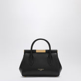 Dolce & Gabbana Small Marlene Leather Top Handle Bag Black