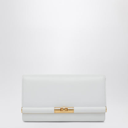 Dolce &amp; Gabbana White Calfskin Marlene Shoulder Bag White