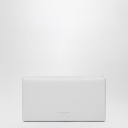 Dolce &amp; Gabbana White Calfskin Marlene Shoulder Bag White