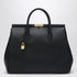 Dolce & Gabbana Black Marlene Leather Top Handle Bag Black