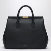 Dolce & Gabbana Black Marlene Leather Top Handle Bag Black