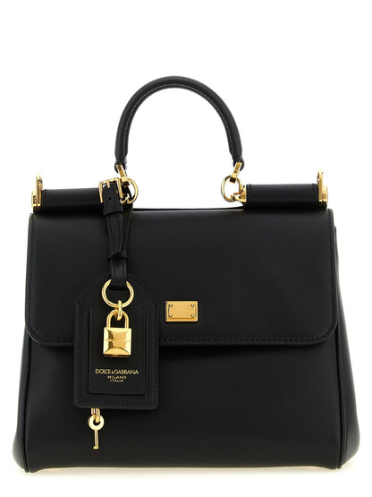 Dolce &amp; Gabbana My Sicily Small Handbag Black