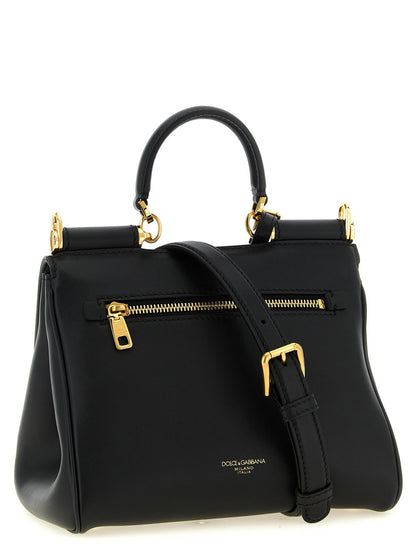 Dolce &amp; Gabbana My Sicily Small Handbag Black