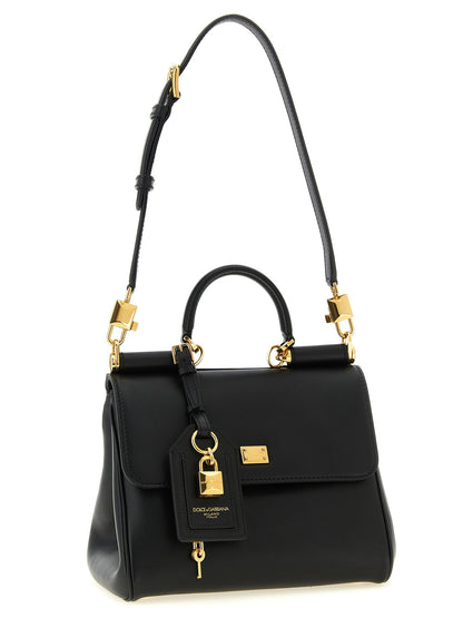 Dolce &amp; Gabbana My Sicily Small Handbag Black