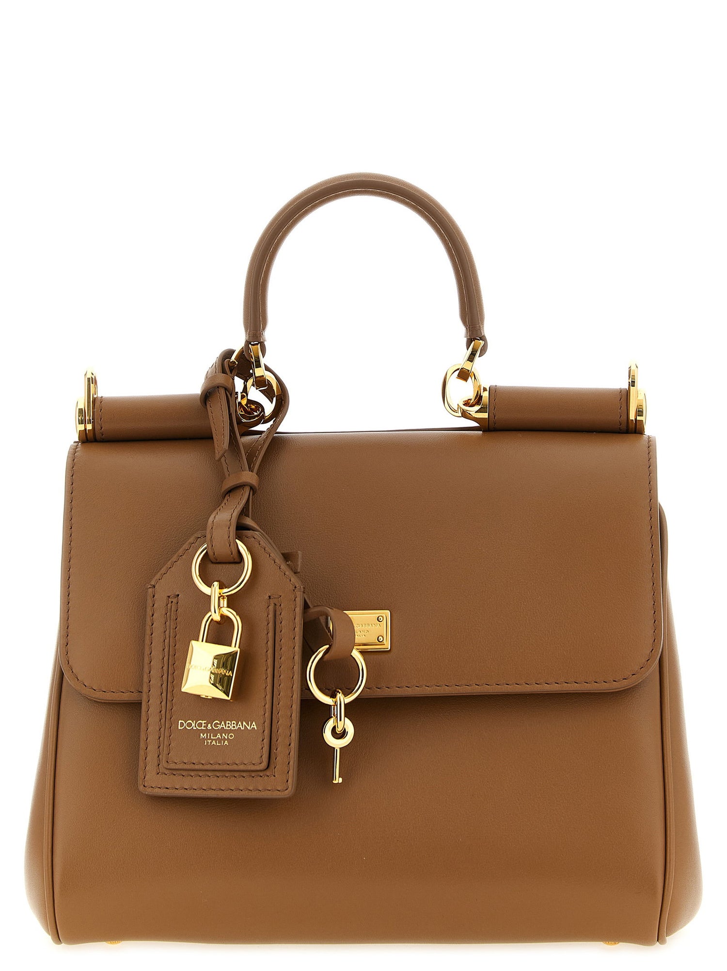 Dolce &amp; Gabbana My Sicily Small Handbag Brown
