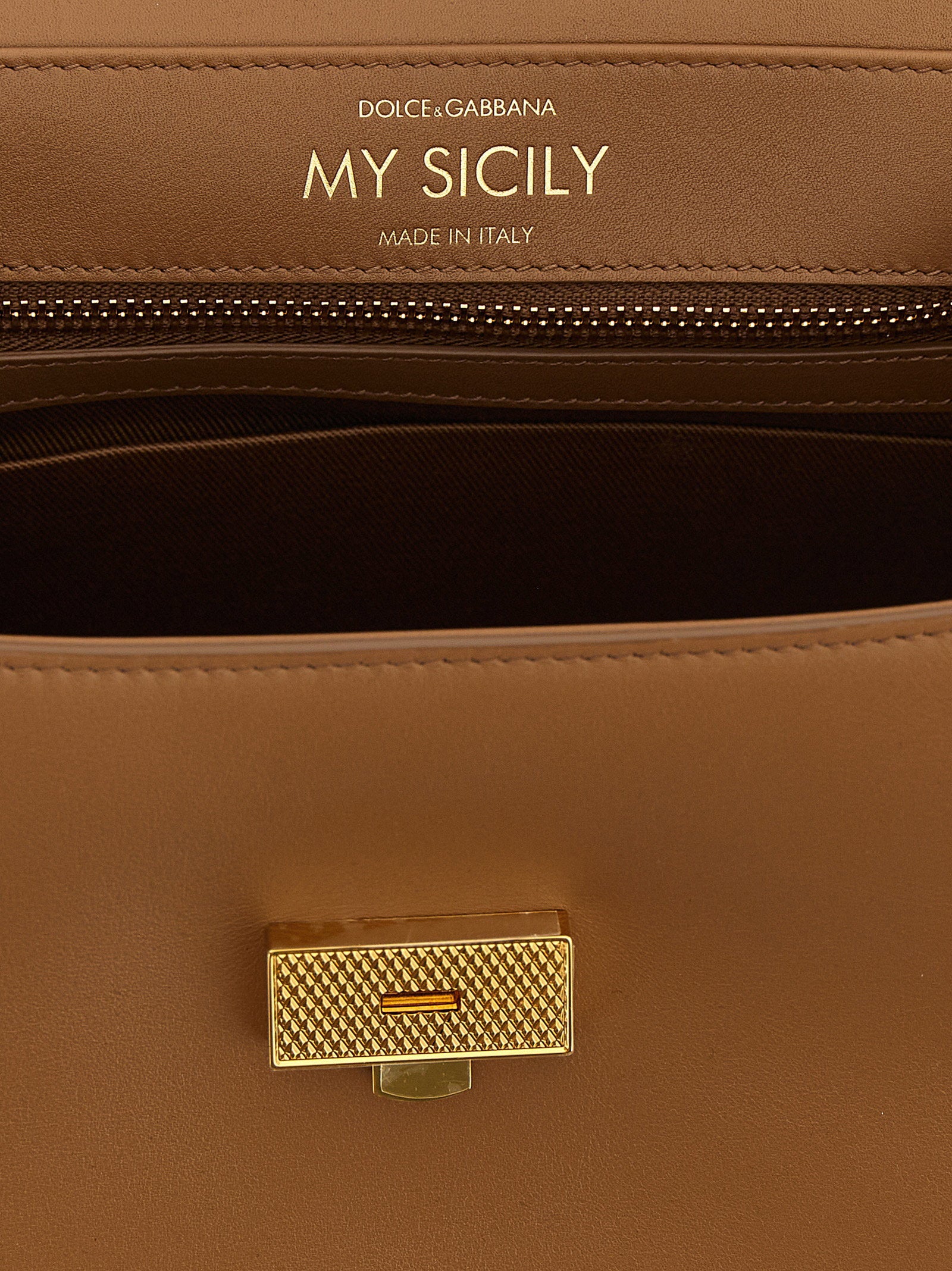 Dolce &amp; Gabbana My Sicily Small Handbag Brown