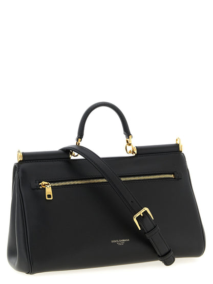 Dolce &amp; Gabbana Medium ‘my Sicily’ Handbag Black