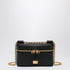 Dolce & Gabbana Sicily Small Leather Shoulder Bag Black