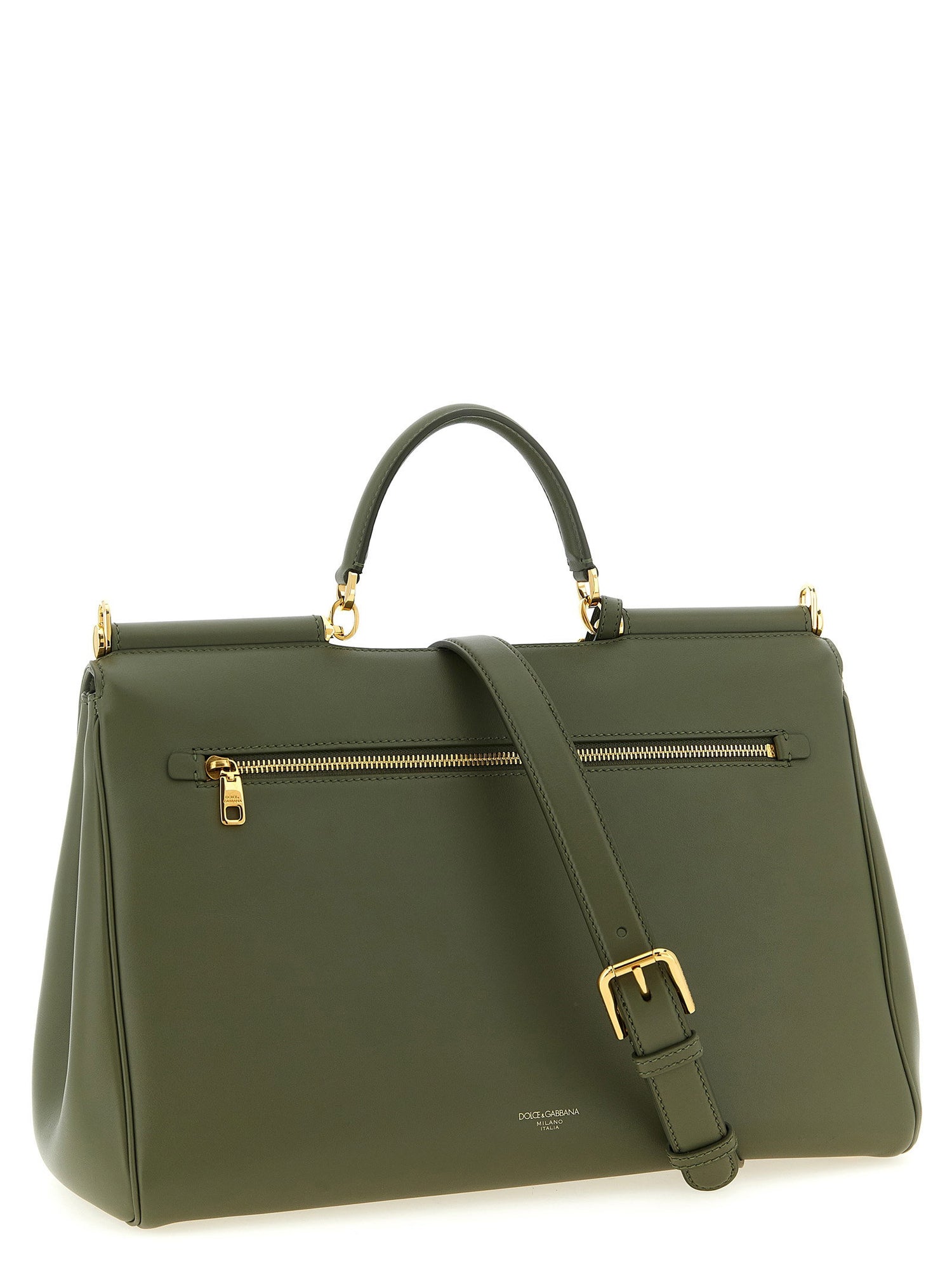 Dolce &amp; Gabbana My Sicily Maxi Handbag Green