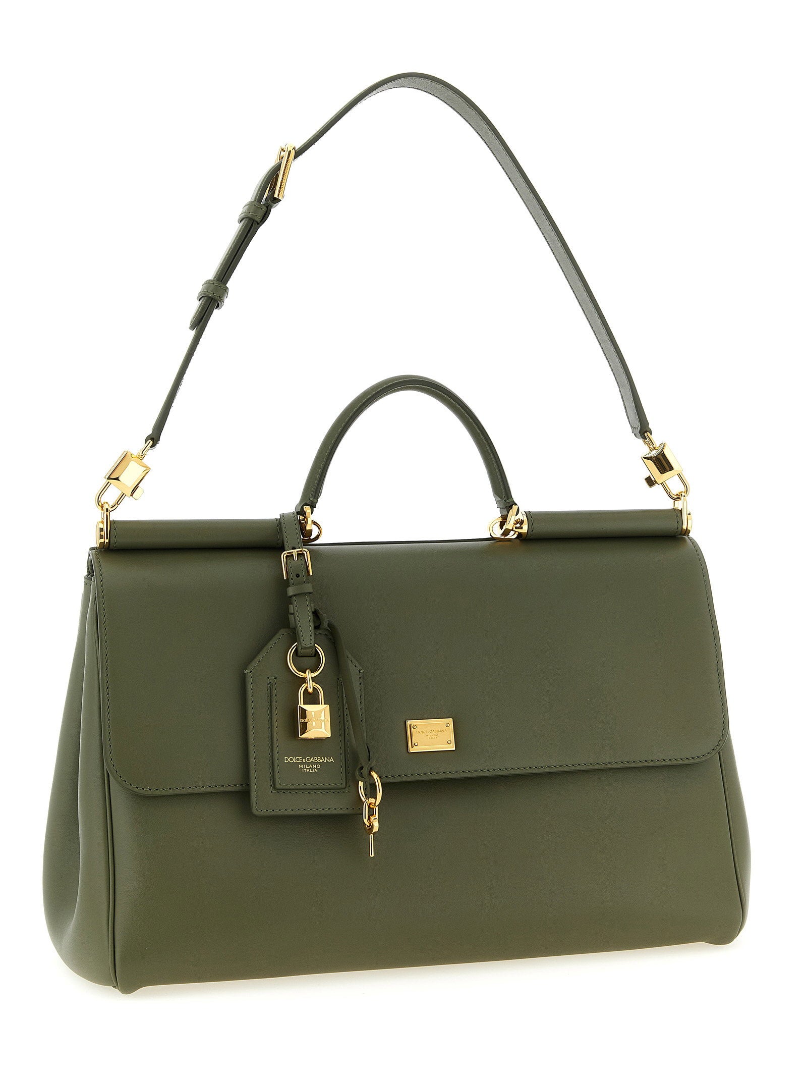 Dolce &amp; Gabbana My Sicily Maxi Handbag Green