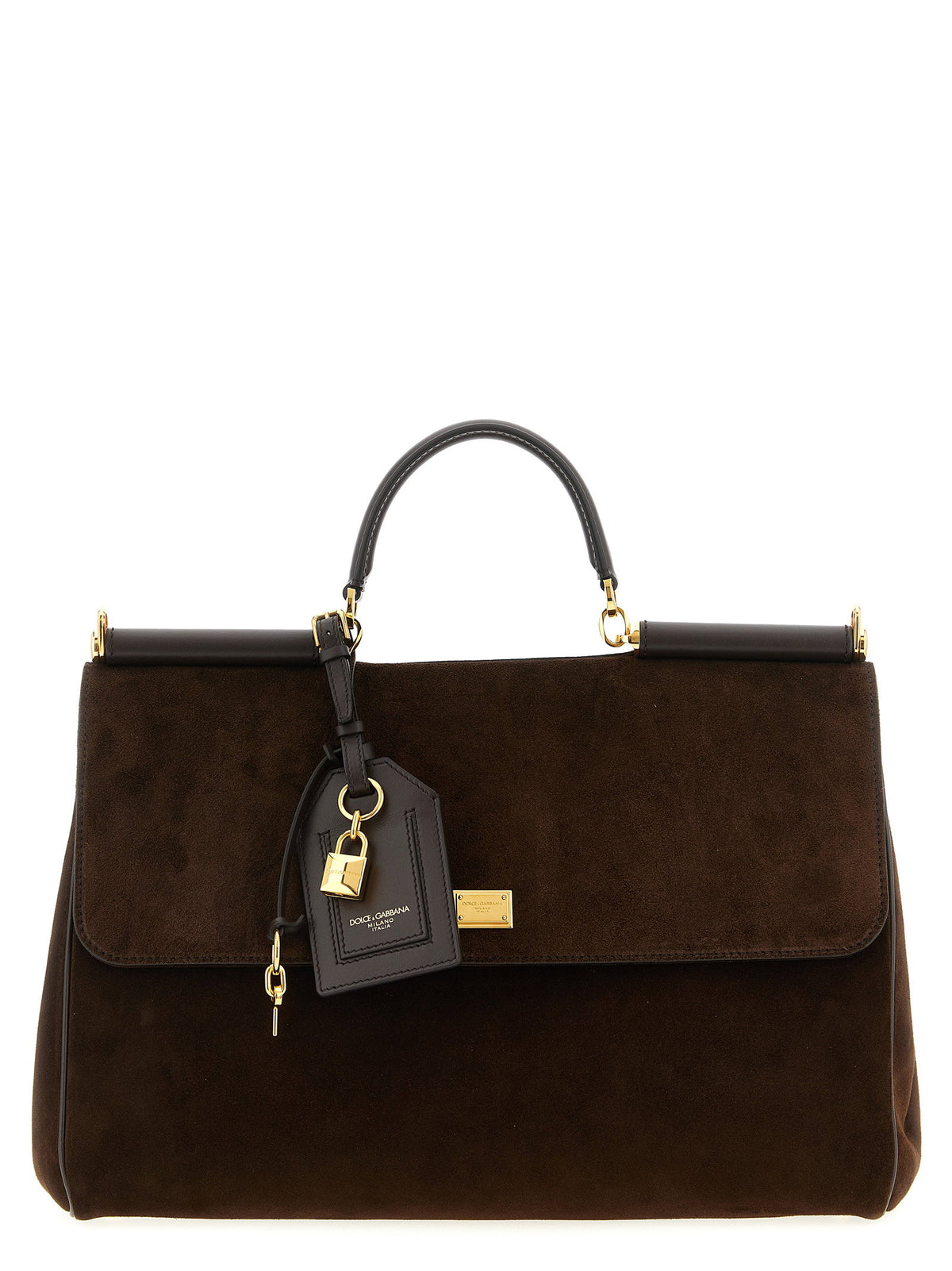 Dolce &amp; Gabbana My Sicily Large Handbag Brown