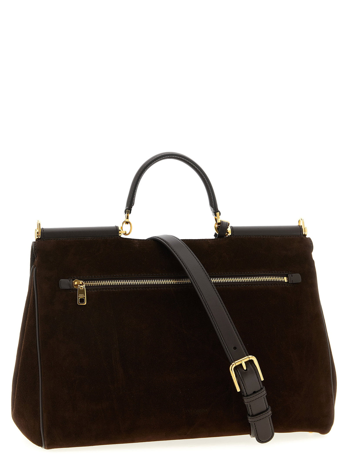 Dolce &amp; Gabbana My Sicily Large Handbag Brown