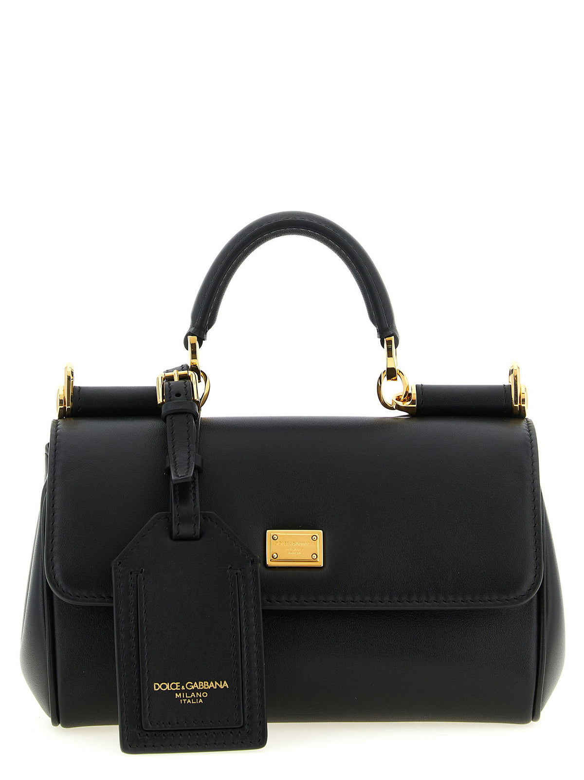 Dolce &amp; Gabbana My Sicily Mini Handbag Black
