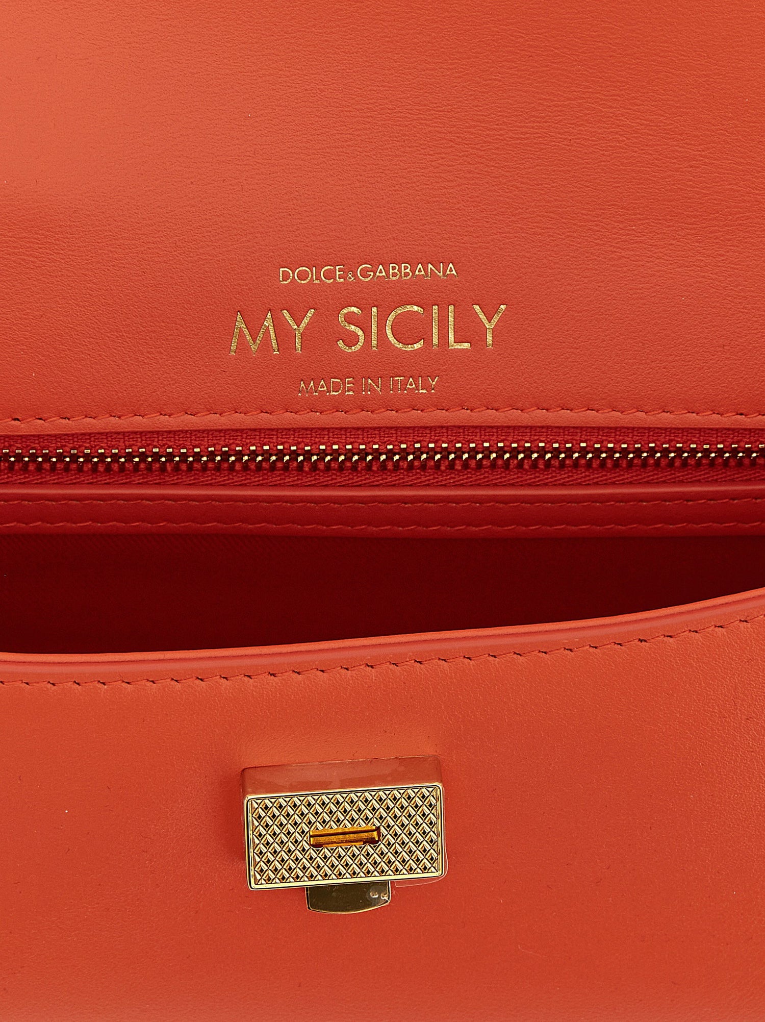 Dolce &amp; Gabbana My Sicily Mini Handbag Orange