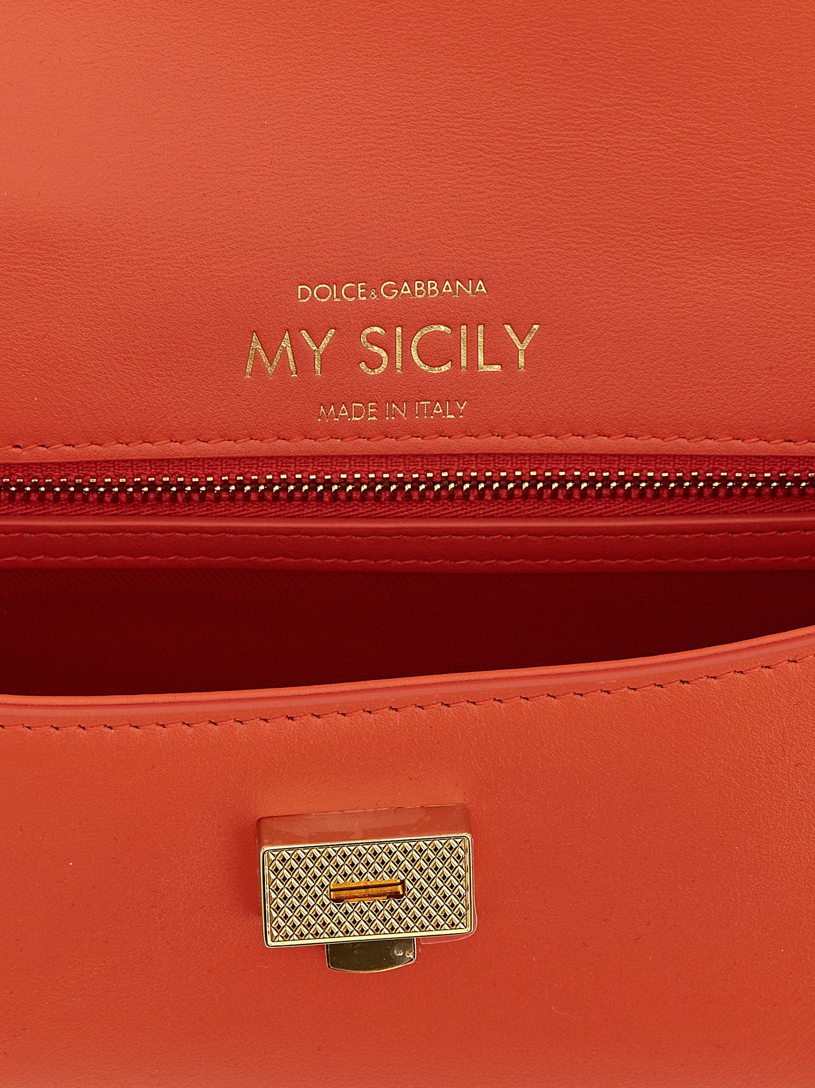 Dolce &amp; Gabbana My Sicily Mini Handbag Orange
