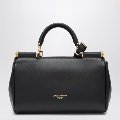 Dolce &amp; Gabbana Small My Sicily Handbag in Black Leather Black