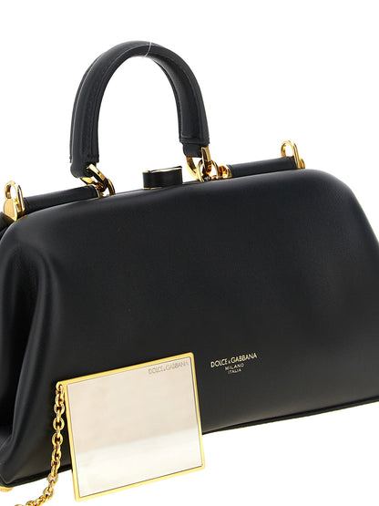 Dolce &amp; Gabbana Grandma Medium Handbag Black  