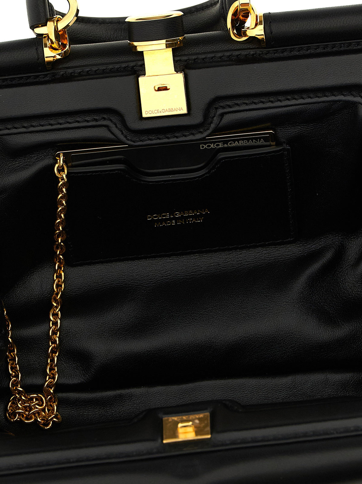Dolce &amp; Gabbana Grandma Medium Handbag Black  