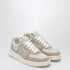 Givenchy Beige & White Suede G4 Lace-Up Sneakers Beige