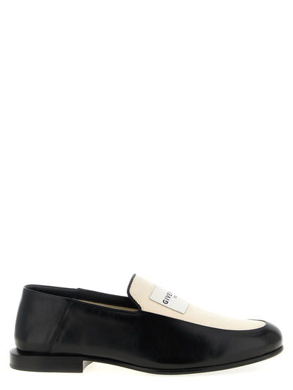 Givenchy Label Loafers Black