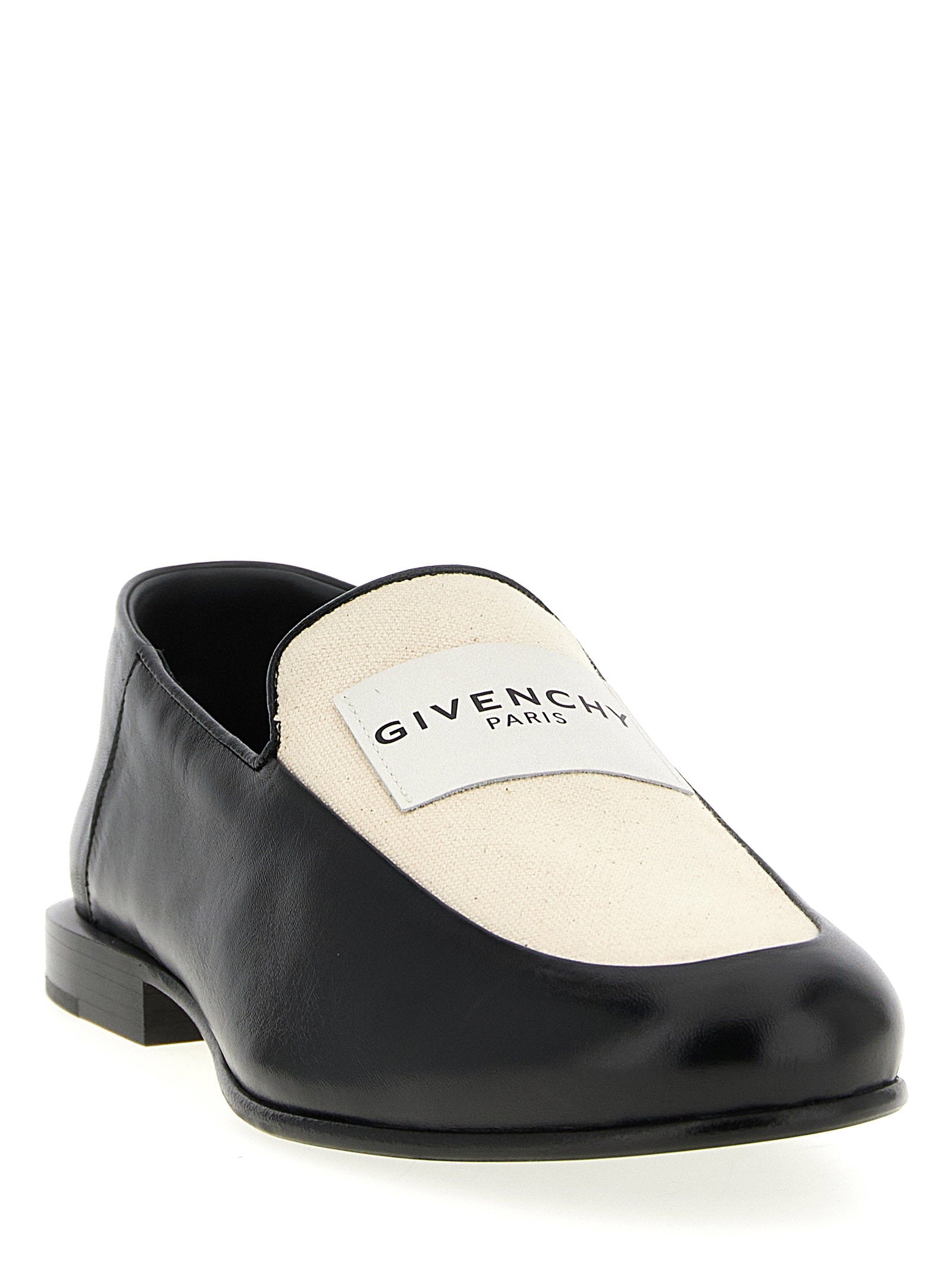 Givenchy Label Loafers Black