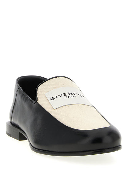 Givenchy Label Loafers Black
