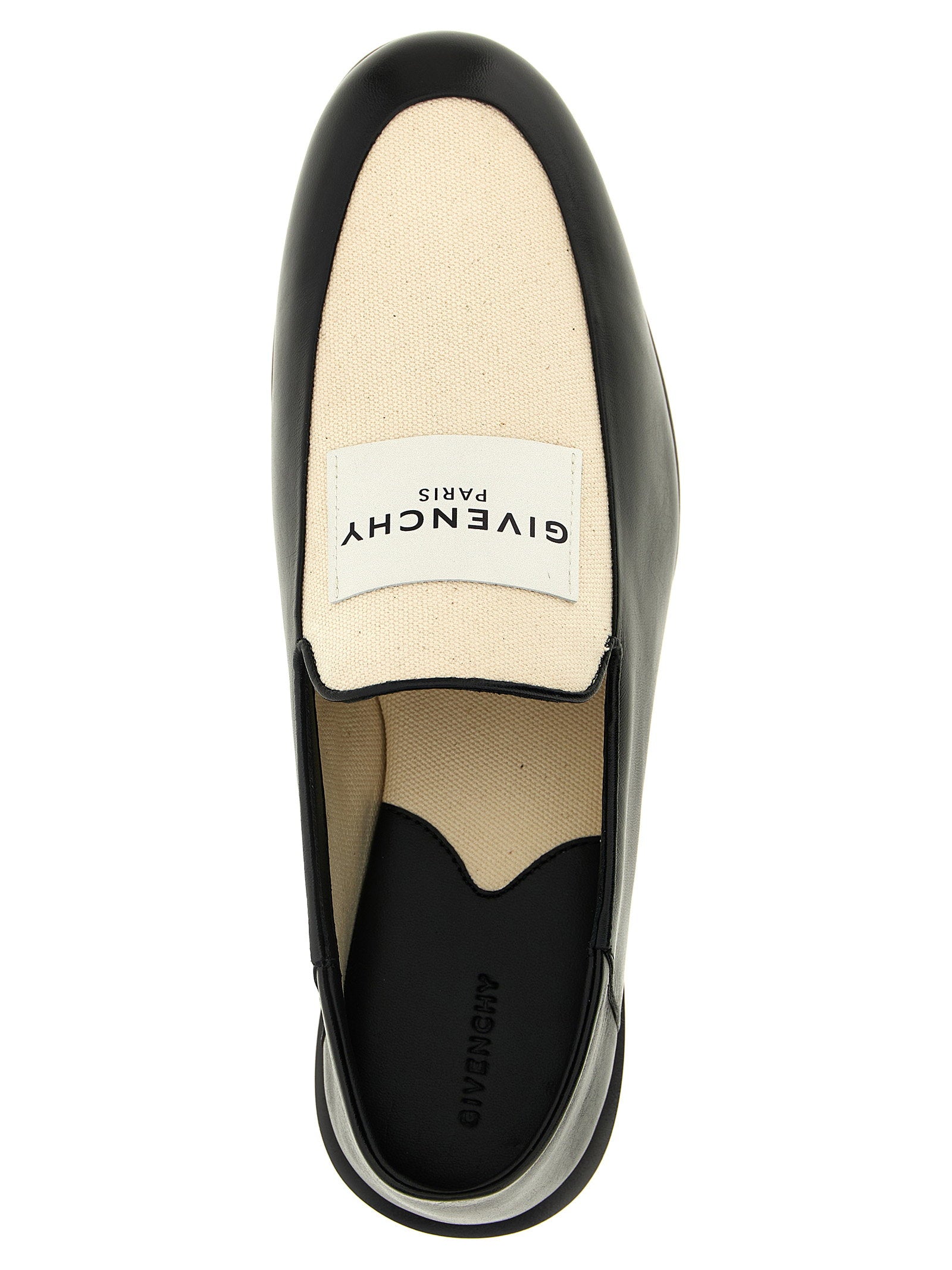 Givenchy Label Loafers Black