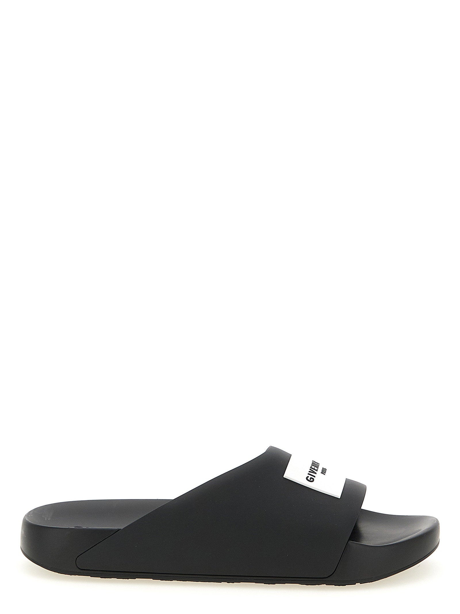 Givenchy Label Mules Black  