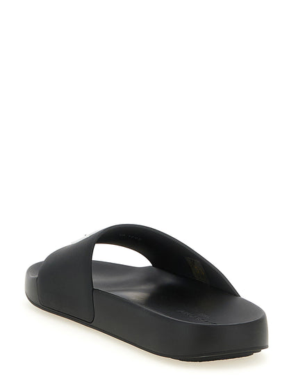 Givenchy Label Mules Black  
