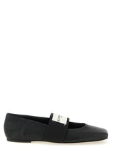 Givenchy Sliced Square Ballet Flats Black