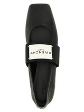 Givenchy Sliced Square Ballet Flats Black