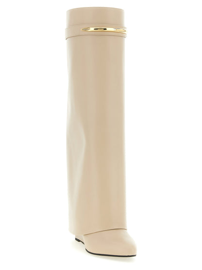 Givenchy Shark Pinch Boots Beige