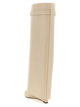 Givenchy Shark Pinch Boots Beige
