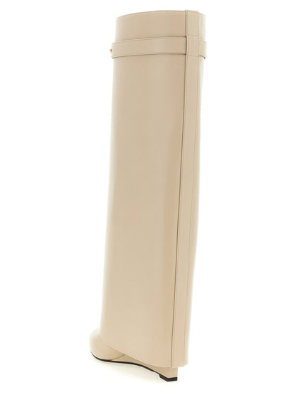 Givenchy Shark Pinch Boots Beige