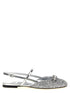 Jimmy Choo Belinda Slingback Silver