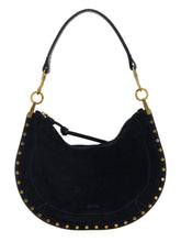 Isabel Marant Oskan Soft Zip Handbag Black